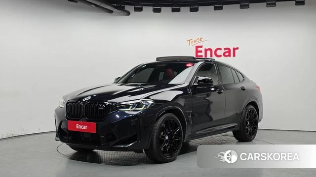 BMW X4M (G02) 2022 Черный из Кореи
