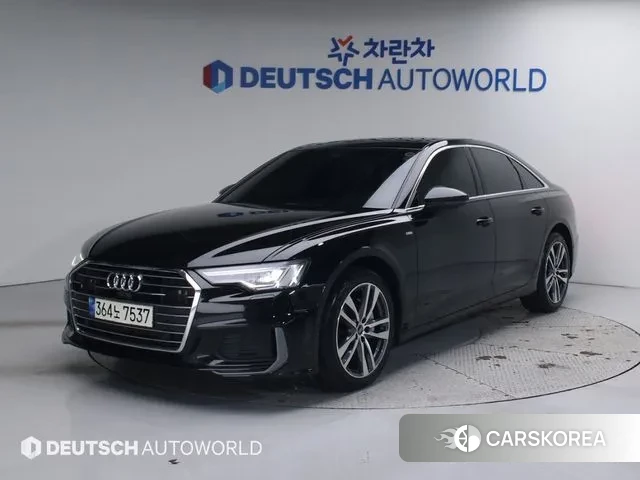 Audi A6 (C8) 2021 Черный из Кореи