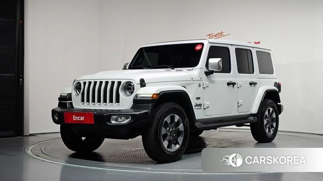 Jeep Wrangler (JL) 2022 Белый из Кореи