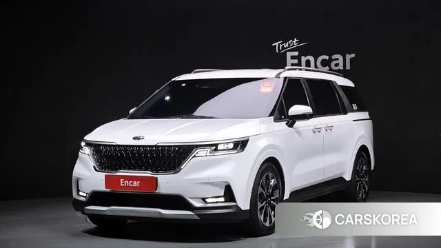 Kia Carnival 4th generation 2021 Белый из Кореи