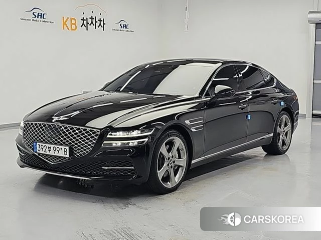Genesis G80 (RG3) 2021 Черный из Кореи