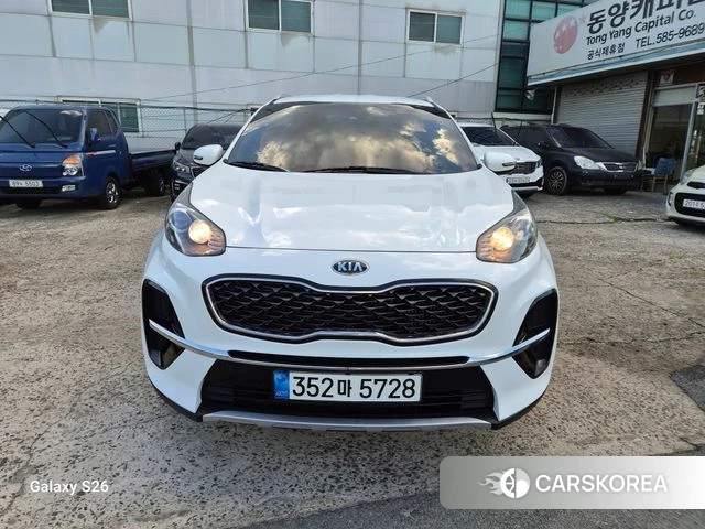 Kia Sportage The Bold 2018 Белый из Кореи