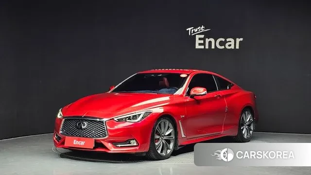 Infiniti Q60 (CV37) 2018 Красный из Кореи