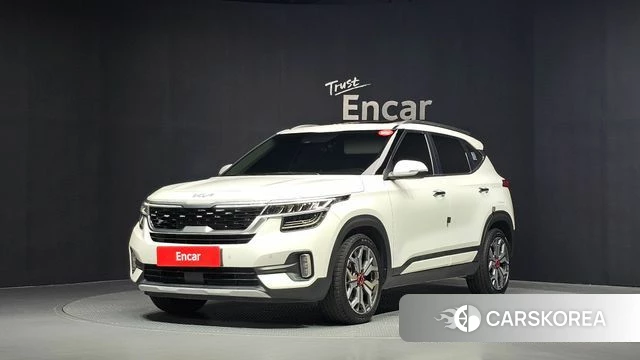 Kia Seltos 2021 Белый из Кореи