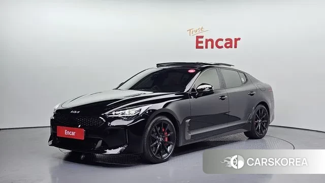 Kia Stinger Meister 2022 Черный из Кореи