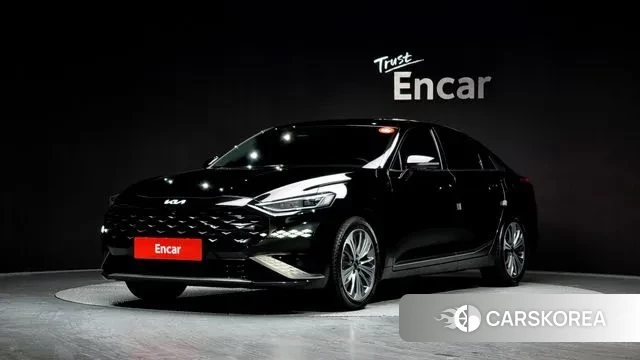 Kia K8 Hybrid 2024 Черный из Кореи