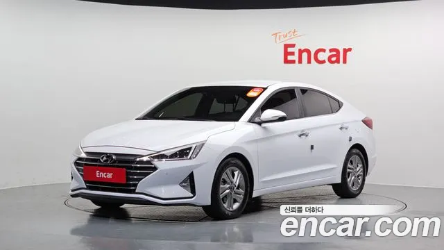 Hyundai The New Avante AD 2019 Белый из Кореи