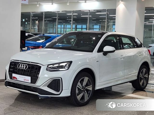 Audi Q2 2023 Белый из Кореи