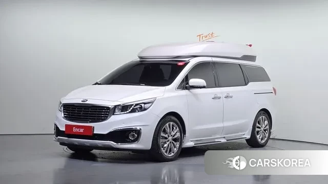 Kia All New Carnival 2018 Белый из Кореи
