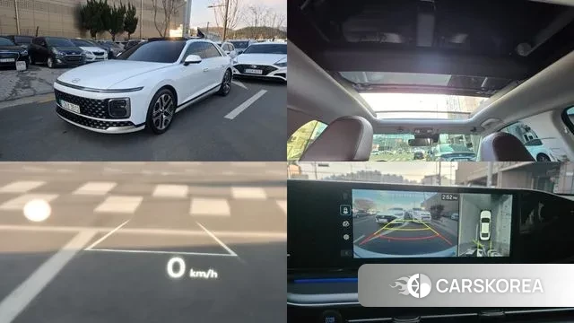 Hyundai Grandeur Hybrid (GN7) 2023 Белый из Кореи