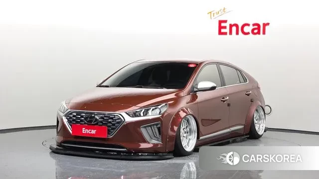 Hyundai The New Ionic Hybrid 2019 Оранжевый из Кореи