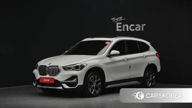 BMW X1 (F48) 2021 Белый из Кореи