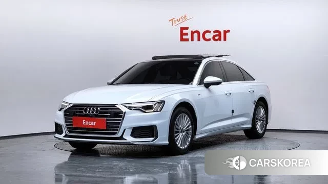 Audi A6 (C8) 2020 Белый из Кореи
