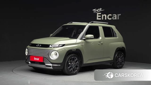 Hyundai Casper 2023 Темно-зеленый из Кореи