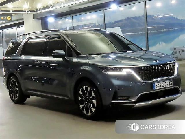 Kia Carnival 4th generation 2020 Синий из Кореи