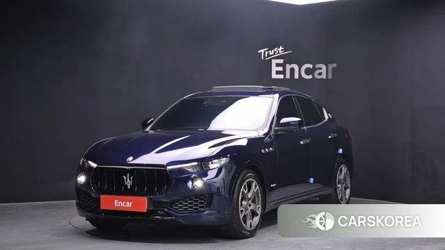 Maserati Levante 2018 Синий из Кореи