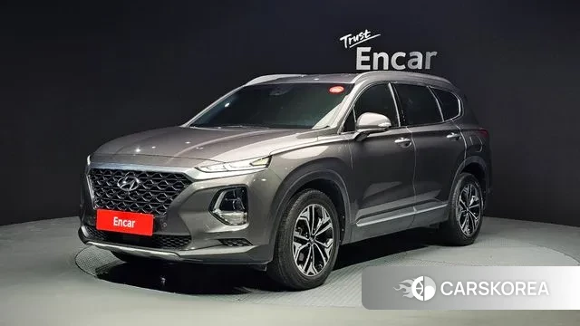 Hyundai Santa Fe TM 2020 Серый из Кореи