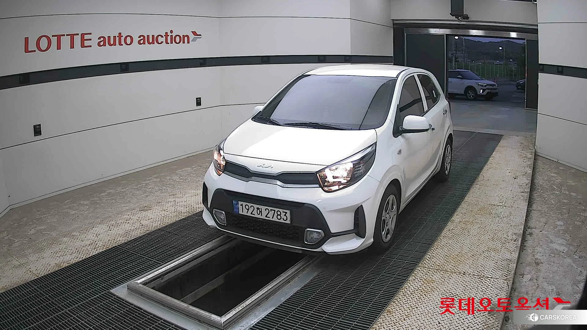 Kia Morning 2023 Clear White из Кореи