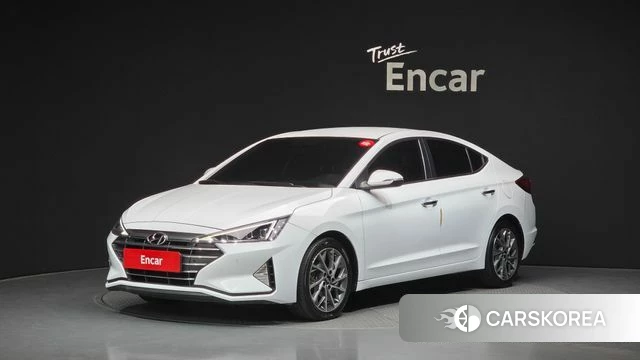 Hyundai The New Avante AD 2019 Белый из Кореи