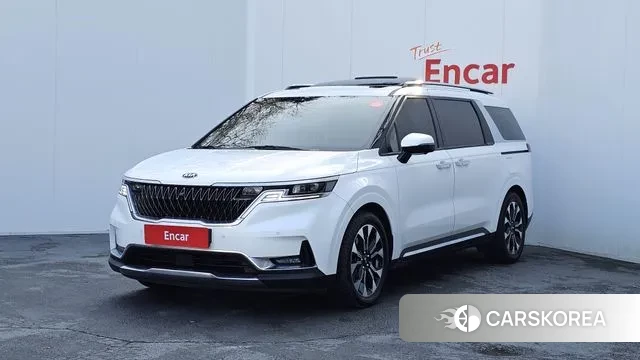 Kia Carnival 4th generation 2020 Белый из Кореи