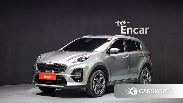 Kia Sportage The Bold 2020 Серебристо-серый из Кореи