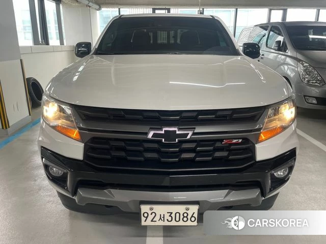Chevrolet (GM Daewoo) Real New Colorado 2022 Белый из Кореи
