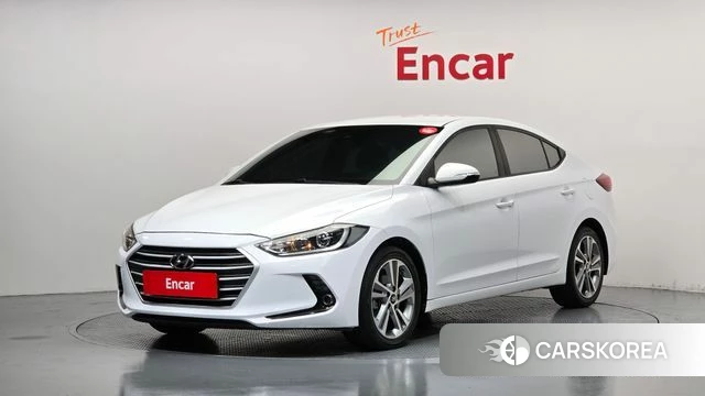 Hyundai Avante AD 2018 Белый из Кореи