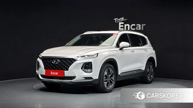 Hyundai Santa Fe TM 2019 Белый из Кореи