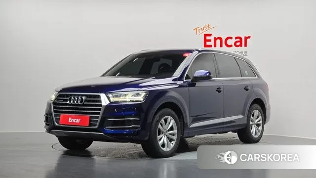 Audi Q7 (4M) 2019 Синий из Кореи