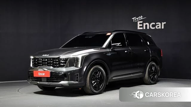 Kia The New Sorento 4th Generation 2024 Серый из Кореи