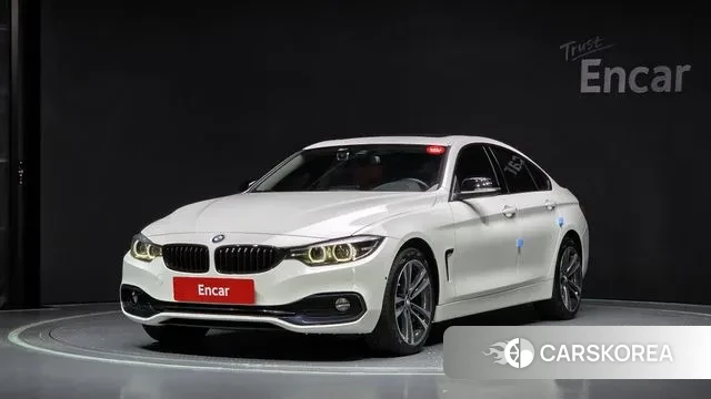 BMW 4 Series (F32) 2020 Белый из Кореи