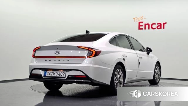 Hyundai Sonata (DN8) 2021 Белый из Кореи