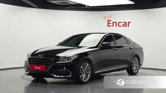 Genesis G80 2018 Черный из Кореи