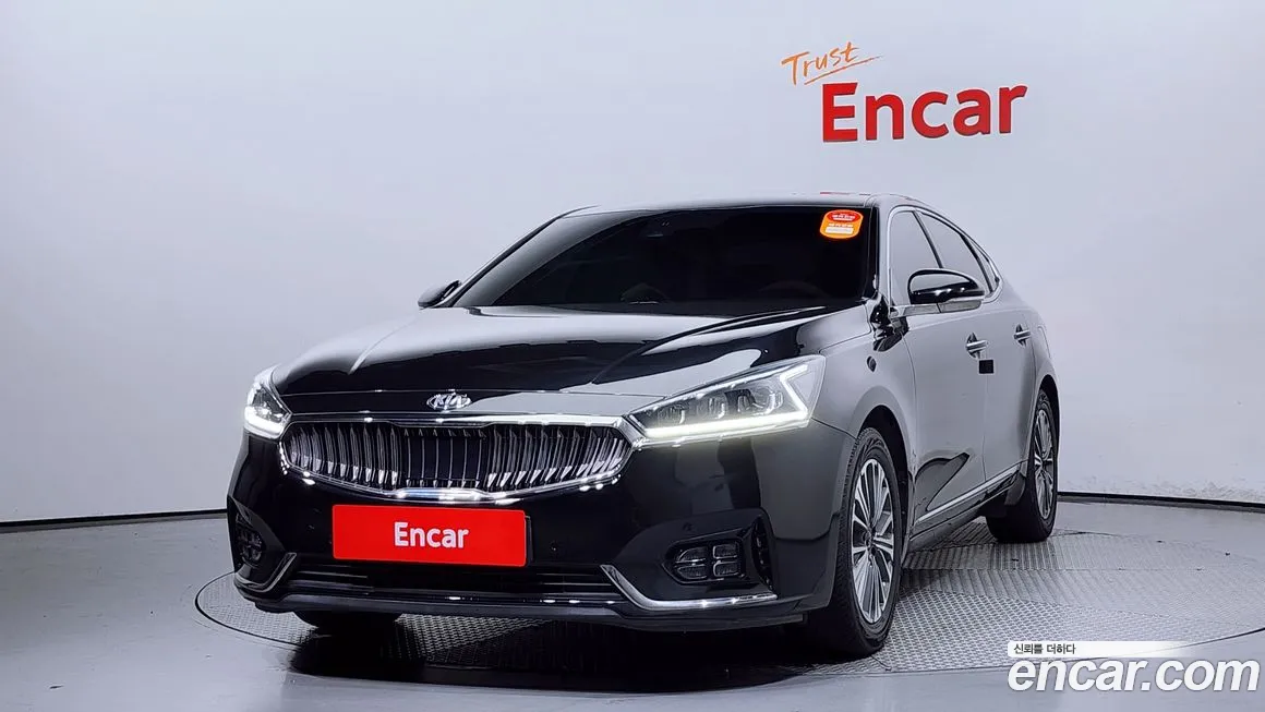 Kia All New K7 Hybrid 2019 Черный из Кореи