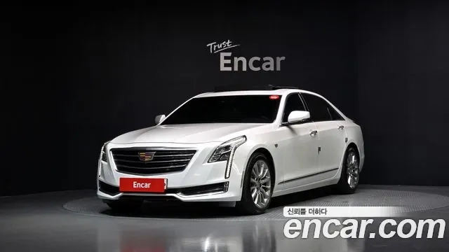 Cadillac CT6 2018 Белый из Кореи