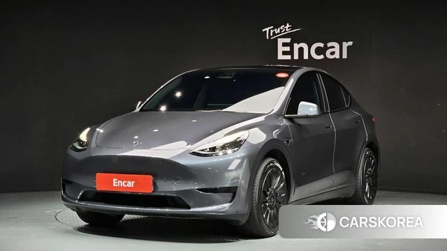 Tesla Model Y 2023 Серый из Кореи