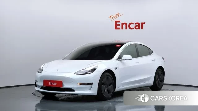 Tesla Model 3 2020 Белый из Кореи