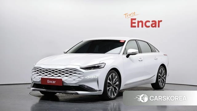 Kia K8 2021 Белый из Кореи