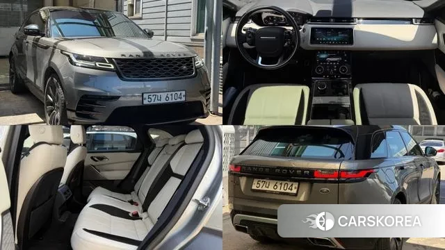 Land Rover Range Rover Velar 2018 Серый из Кореи
