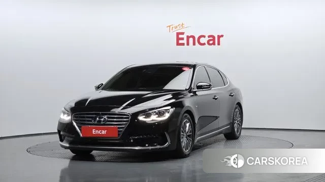 Hyundai Grandeur IG Hybrid 2019 Черный из Кореи