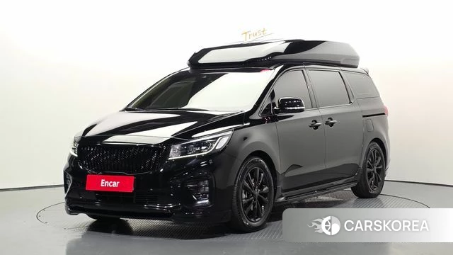 Kia The New Carnival 2019 Черный из Кореи