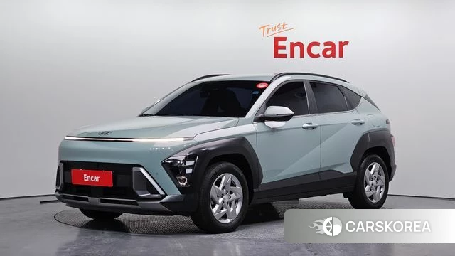 Hyundai Kona Hybrid (SX2) 2023 Зеленый из Кореи