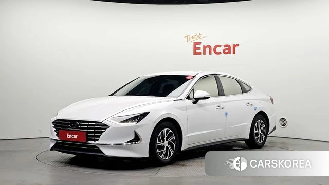 Hyundai Sonata Hybrid (DN8) 2020 Белый из Кореи