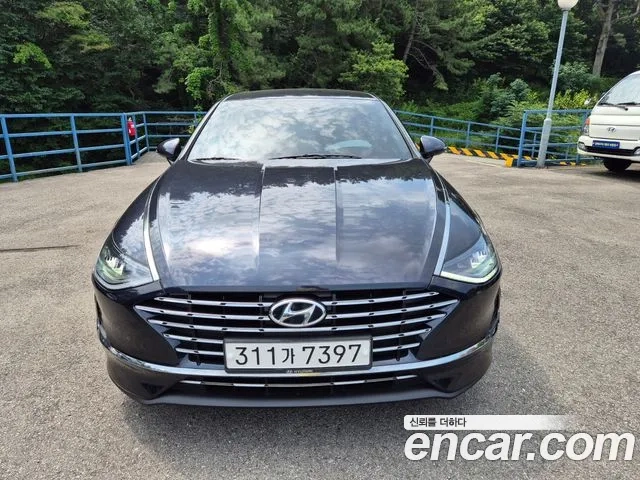 Hyundai Sonata Hybrid (DN8) 2021 Синий из Кореи