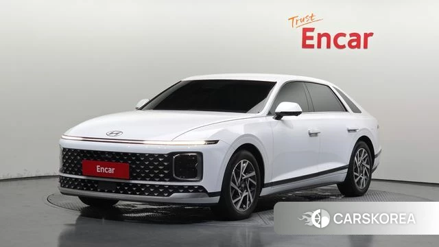 Hyundai Grandeur Hybrid (GN7) 2023 Белый из Кореи