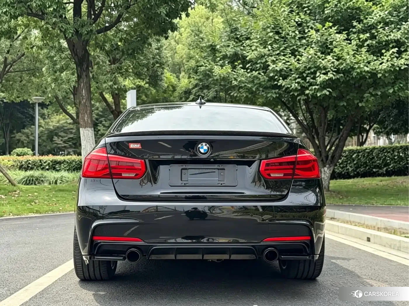 BMW 3 series 2018 Черный из Китая