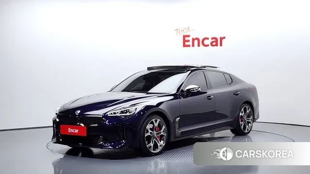 Kia Stinger 2019 Синий из Кореи