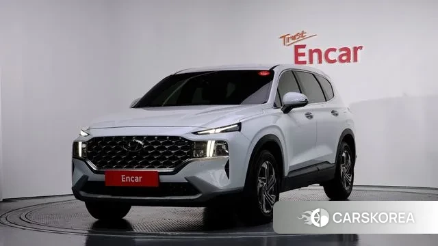 Hyundai The New Santa Fe 2022 Белый из Кореи