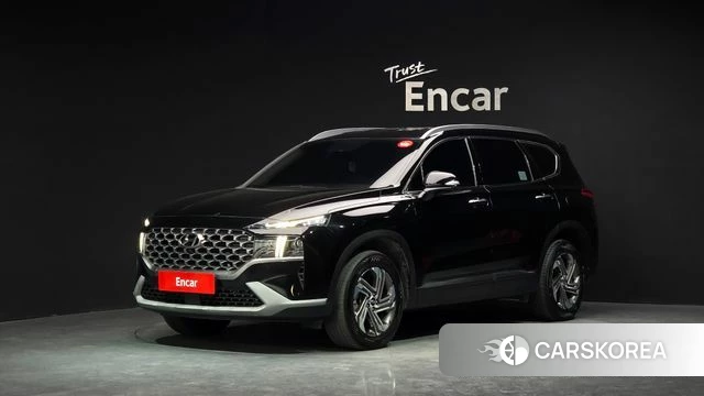 Hyundai The New Santa Fe 2022 Черный из Кореи
