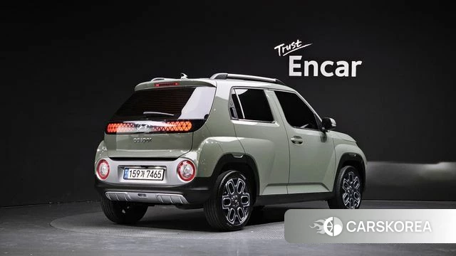 Hyundai Casper 2023 Темно-зеленый из Кореи